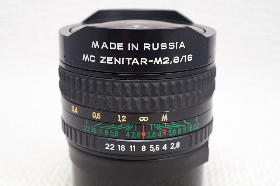 ◎ KMZ (Krasnogorsk) MC ZENITAR-M 16mm/f2.8（M42）