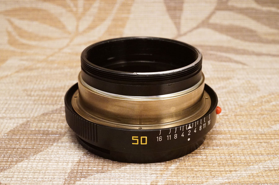 ⭐️美品⭐️ Leica SUMMICRON-R 50mmF2 ☆メタルフード付 cphal 