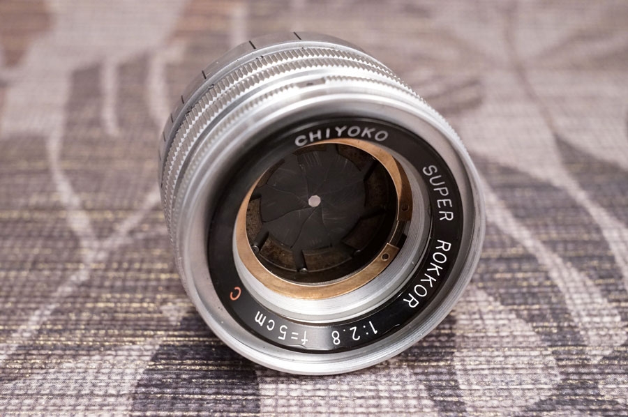 ◎ CHIYOKO (千代田光学精工) SUPER ROKKOR 5cm/f2.8 C（M39）