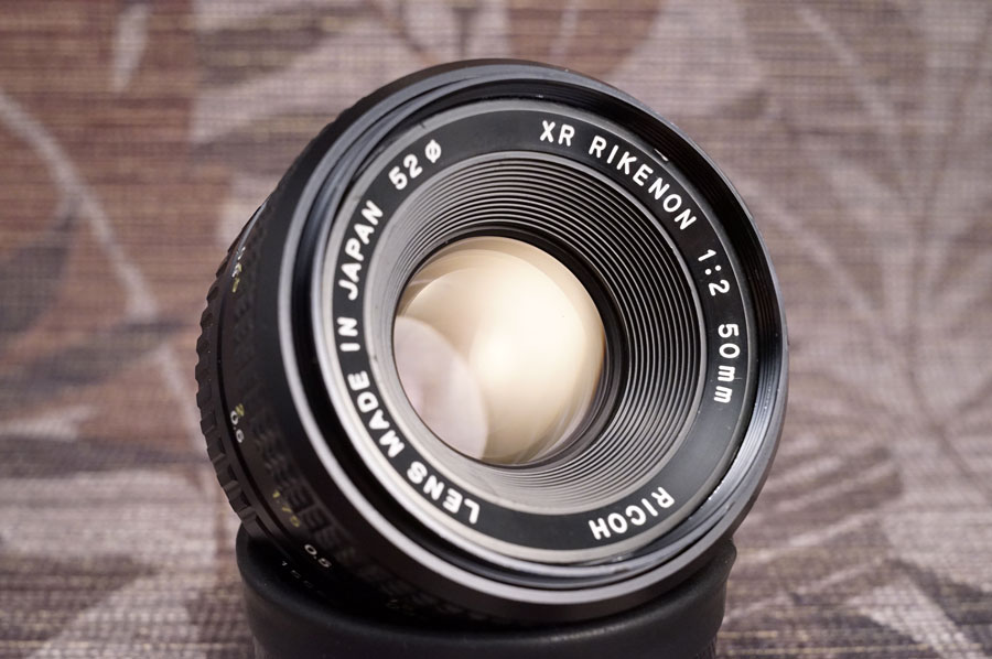 《希少》RICOH XR RIKENON 50mm F1.7 初期型 光学美品