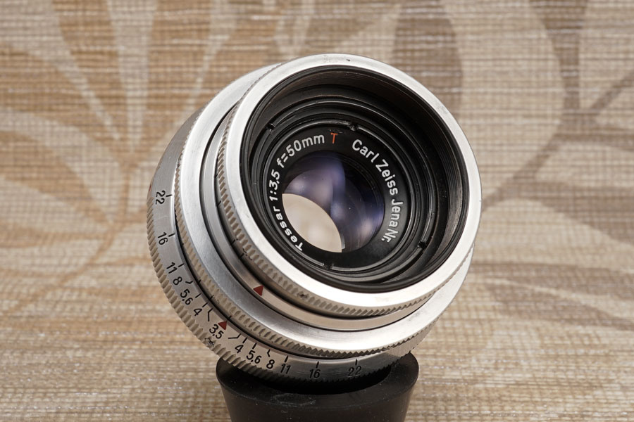 ◎ Carl Zeiss Jena (カールツァイス・イエナ) Tessar 50mm/f3.5 T silver（exakta）