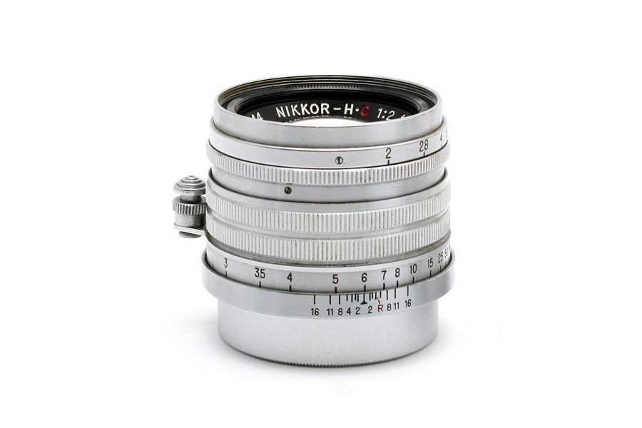 NIKKOR−H.C 5cm f2 黒帯 Nikkor 5cm F2