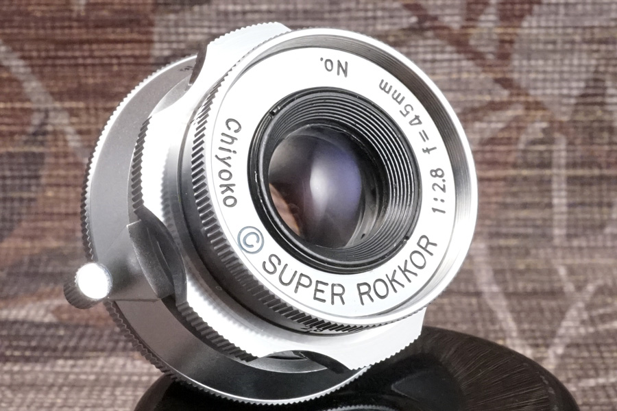 ◎ Chiyoko (千代田光学精工) SUPER ROKKOR C 45mm/f2.8《後期型》（L39）