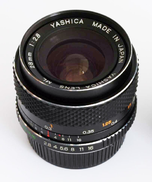 ◎ YASHICA (ヤシカ) YASHICA LENS ML 28mm/f2.8《中期型》（C/Y）
