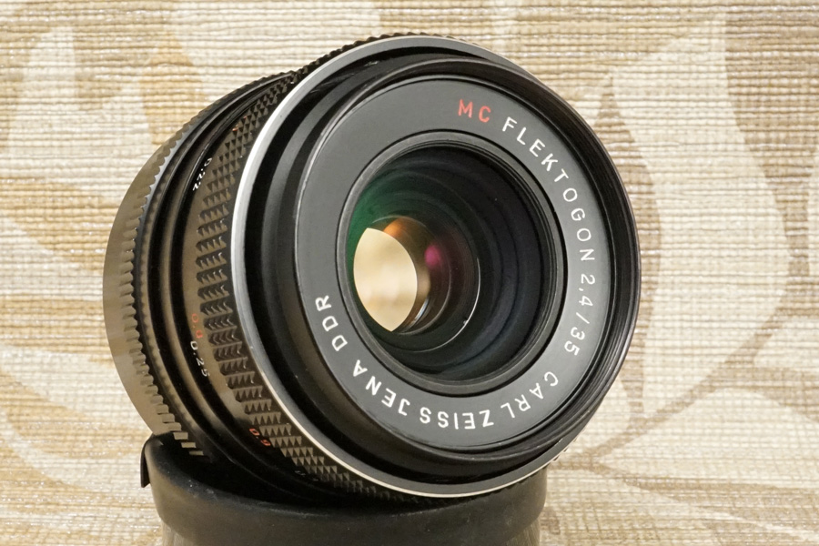 CARL ZEISS JENA MC FLEKTOGON 2.4/35 M42作動状態テスト済み完動品