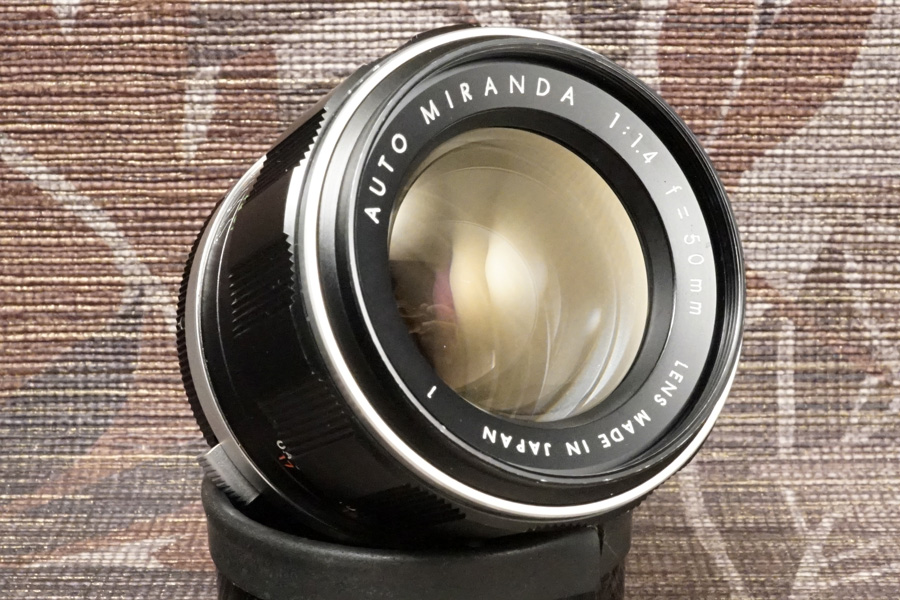 カメラ レンズ(単焦点) ◎ MIRANDA (ミランダカメラ) AUTO MIRANDA 50mm/f1.4《後期型》（MB）