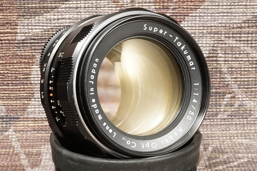 作例あり]Super Takumar 50mm 8枚玉 マウントアダプタ付+stage01