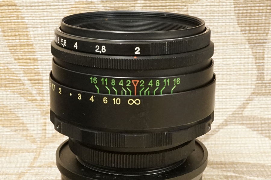 HELIOS-44-2 58mm F2 Valdai製 【光学美品】