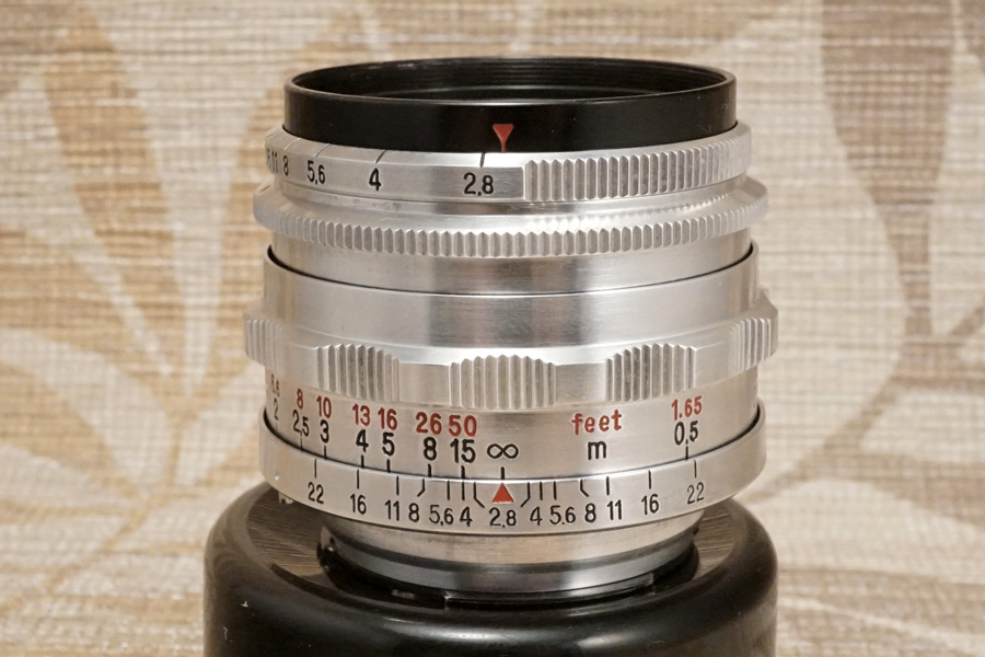 カールツァイス CARL ZEISS テッサー 50mm F2.8-