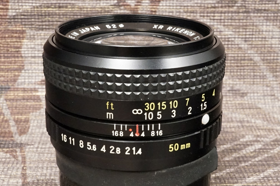 整備品】RICOH XR RIKENON 55mm f1.2 大口径標準レンズ - レンズ(単焦点)