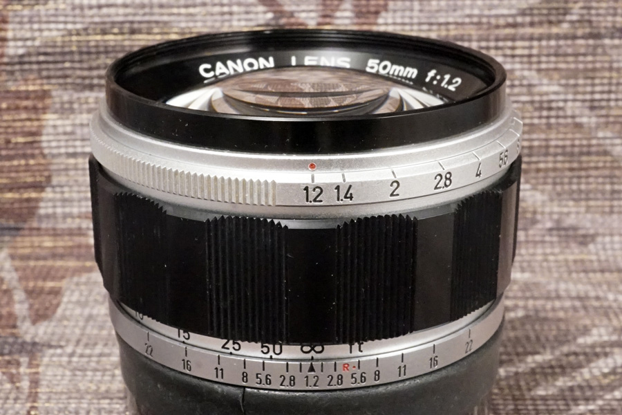 ◎ Canon (キヤノン) CANON LENS 50mm/f1.2（L39）