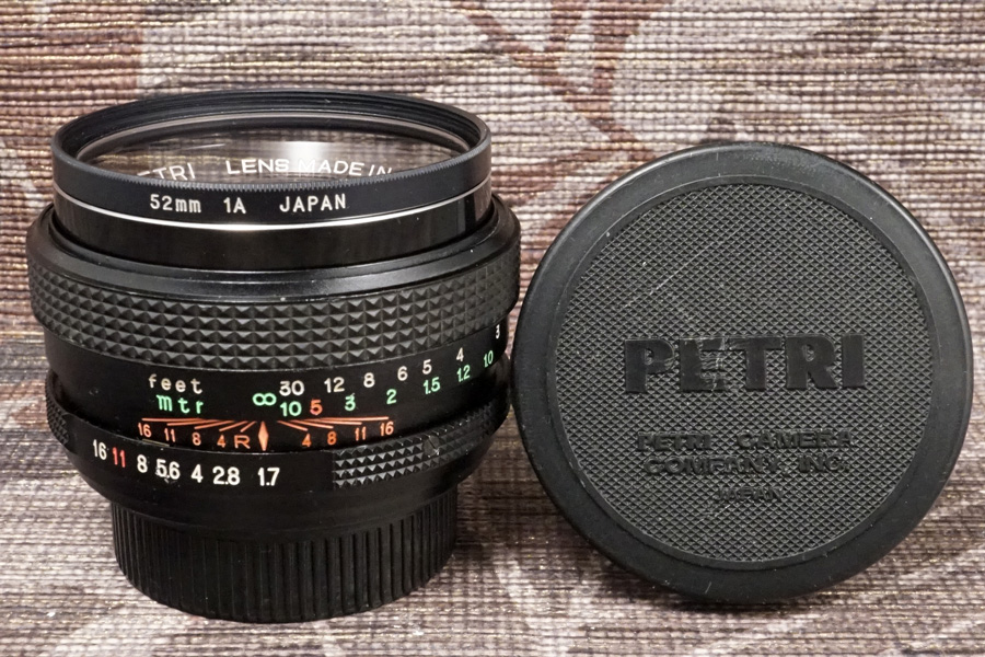 ◎ PETRI (ペトリ) EE Petri MC LENS 55mm/f1.7《マウント改造品》（M42）