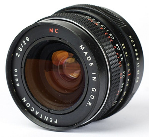 ペンタコンAuto MC 29mm./F2.8 単焦点レンズ