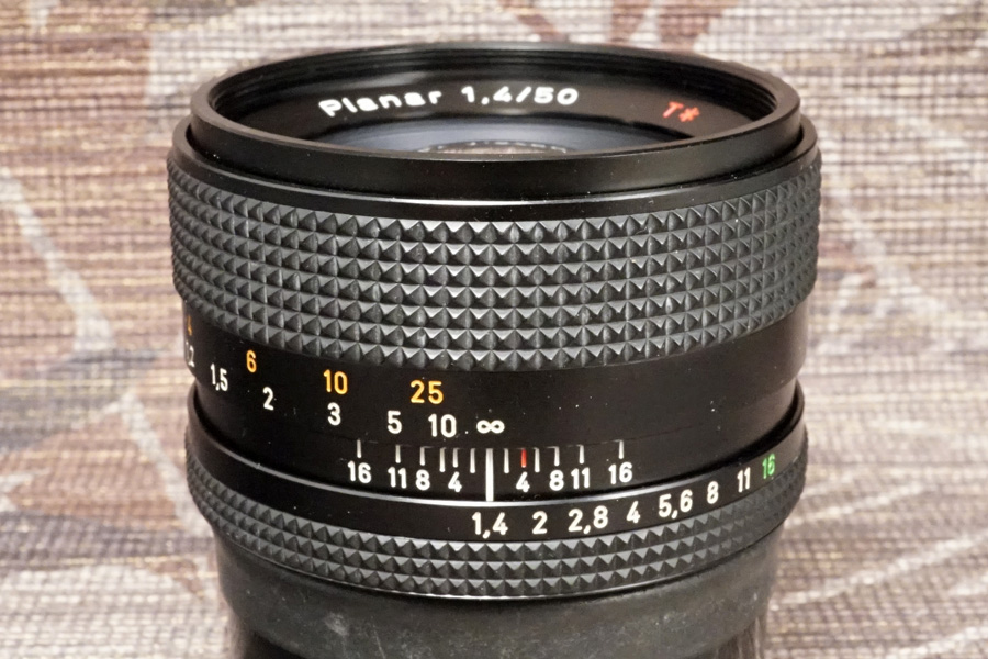 標準レンズの帝王＋最高峰モデル】CONTAX RTS＋プラナー50mmf1.4