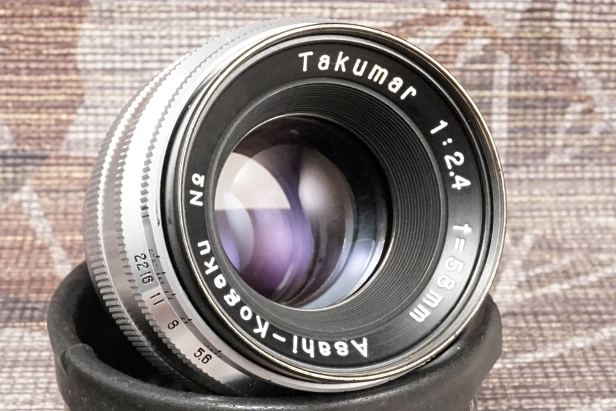 ◎ Asahi – Kogaku (旭光学工業) Takumar 58mm/f2.4（M37→M42）