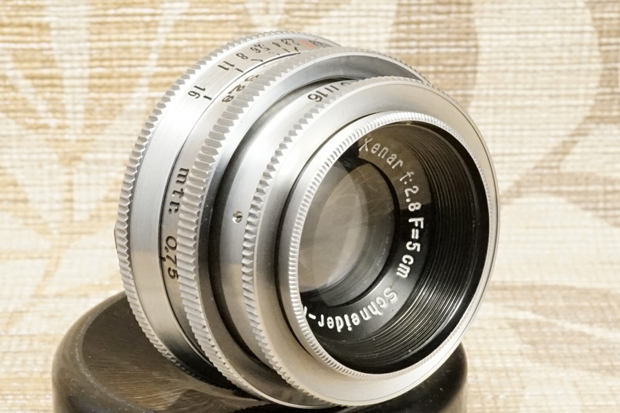 ◎ Schneider-Kreuznach (シュナイダー・クロイツナッハ) Xenar 5cm/f2.8 “S2.8″《戦前型》（exakta）