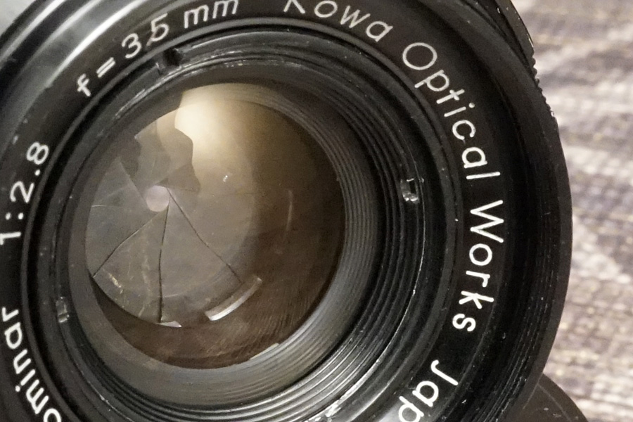 ◎ Kowa Optical Works (興和光機) Prominar 35mm/f2.8 zebra（L39）