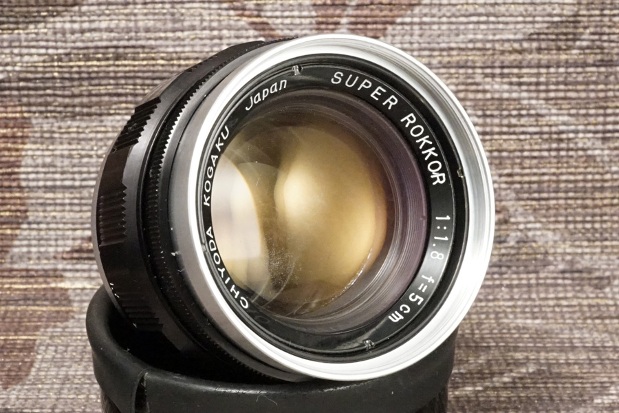 カメラ フィルムカメラ ◎ CHIYODA KOGAKU (千代田光学精工) SUPER ROKKOR 5cm/f1.8（L39）