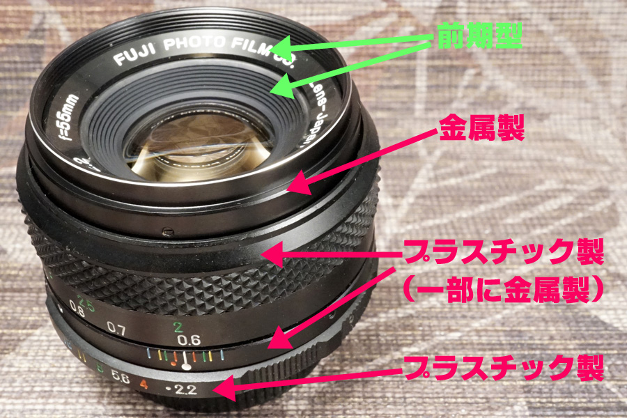 ◇ FUJI PHOTO FILM CO. (富士フイルム) FUJINON 55mm/f2.2《前期型 